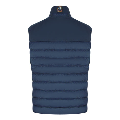 Parajumpers Korey Navy Blue Gilet Down Jacket L